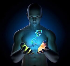 Genetic research, conceptual artwork